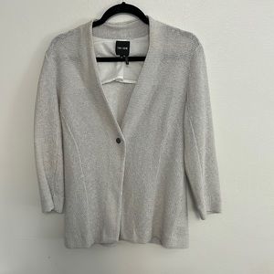 Nic and Zoe knit women’s sweater jacket. Size M.